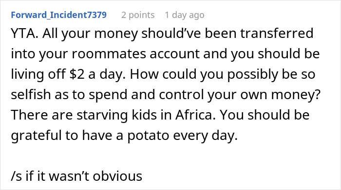 Woman Decides To Move Out After Roommates Find Out Her Salary: "Been Struggling To Pay Rent" Woman Decides To Move Out After Roommates Find Out Her Salary: "Been Struggling To Pay Rent"