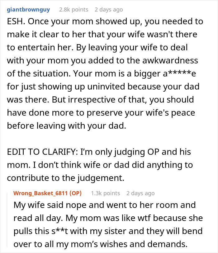 MIL Fumes After Realizing DIL Won’t Cater To Her Unannounced Visit On Vacation MIL Fumes After Realizing DIL Won’t Cater To Her Unannounced Visit On Vacation