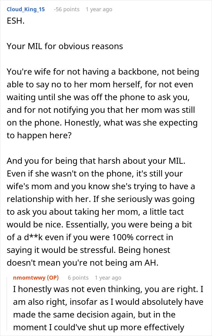 MIL Manipulates Daughter To Get What She Wants, Throws A Tantrum When Her Husband Intervenes