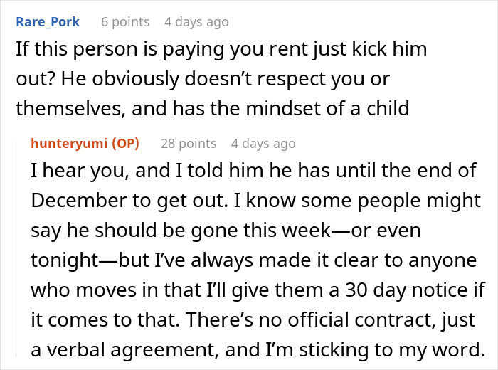 Guy Doesn’t Clean Up After Himself, Thinks Roommate Should Do It For Him, Ends Up Homeless Guy Doesn’t Clean Up After Himself, Thinks Roommate Should Do It For Him, Ends Up Homeless