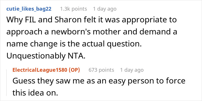 Mom Refuses To Change Baby&rsquo;s Name After Husband&rsquo;s Stepmom Declares It &ldquo;Hurts Her Feelings&rdquo;