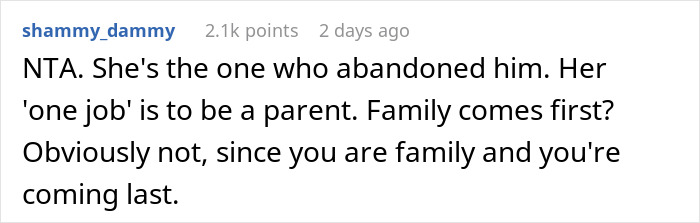 "Family Comes First": Guy Chooses To Go To Party Instead Of Waiting For Sister To Pick Up Her Son