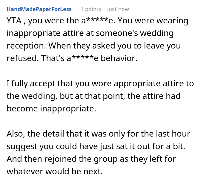 &ldquo;Incredibly Embarrassed&rdquo;: Woman&rsquo;s Dress Changes Color At The Wedding, Is Told To Get Out