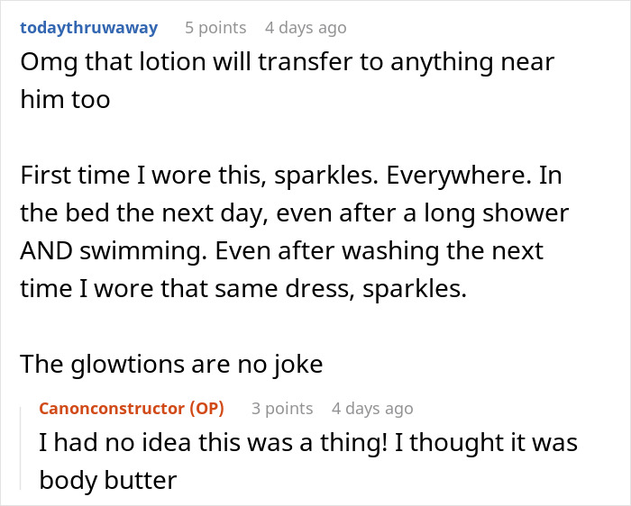 Woman Accidentally Covers Her Situationship In Glitter, It Helps Her Realize He&rsquo;s Her Boyfriend