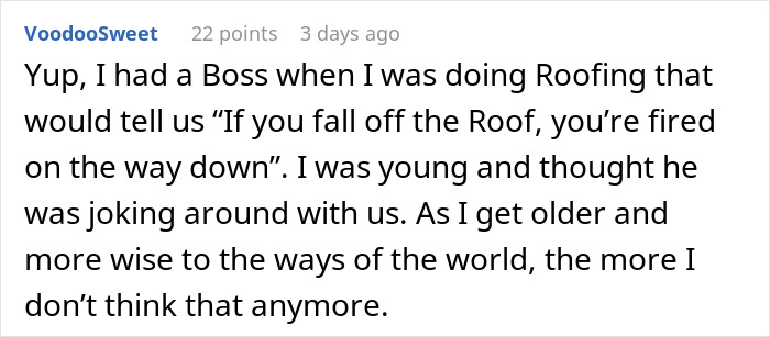 Text exchange showing a boss discussing harsh consequences for injured employees, highlighting employer attitudes. Text exchange showing a boss discussing harsh consequences for injured employees, highlighting employer attitudes.
