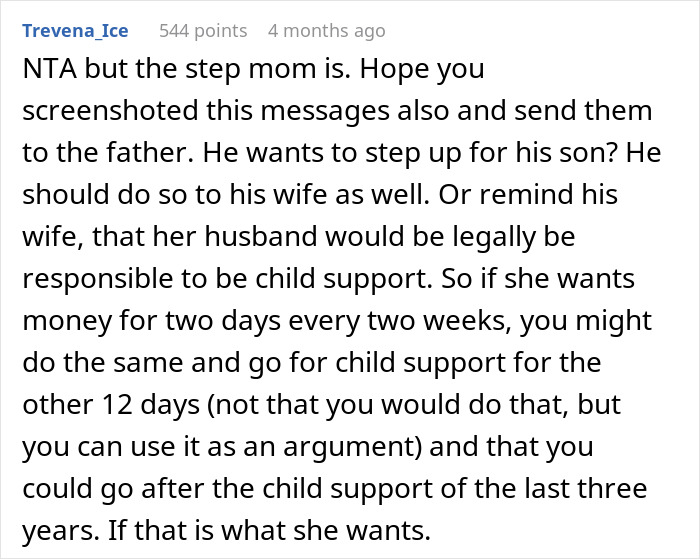 Stepmom Asks To Be Paid $100 A Night For When Fianc&eacute;'s Son Is At Theirs, Gets A Reality Check