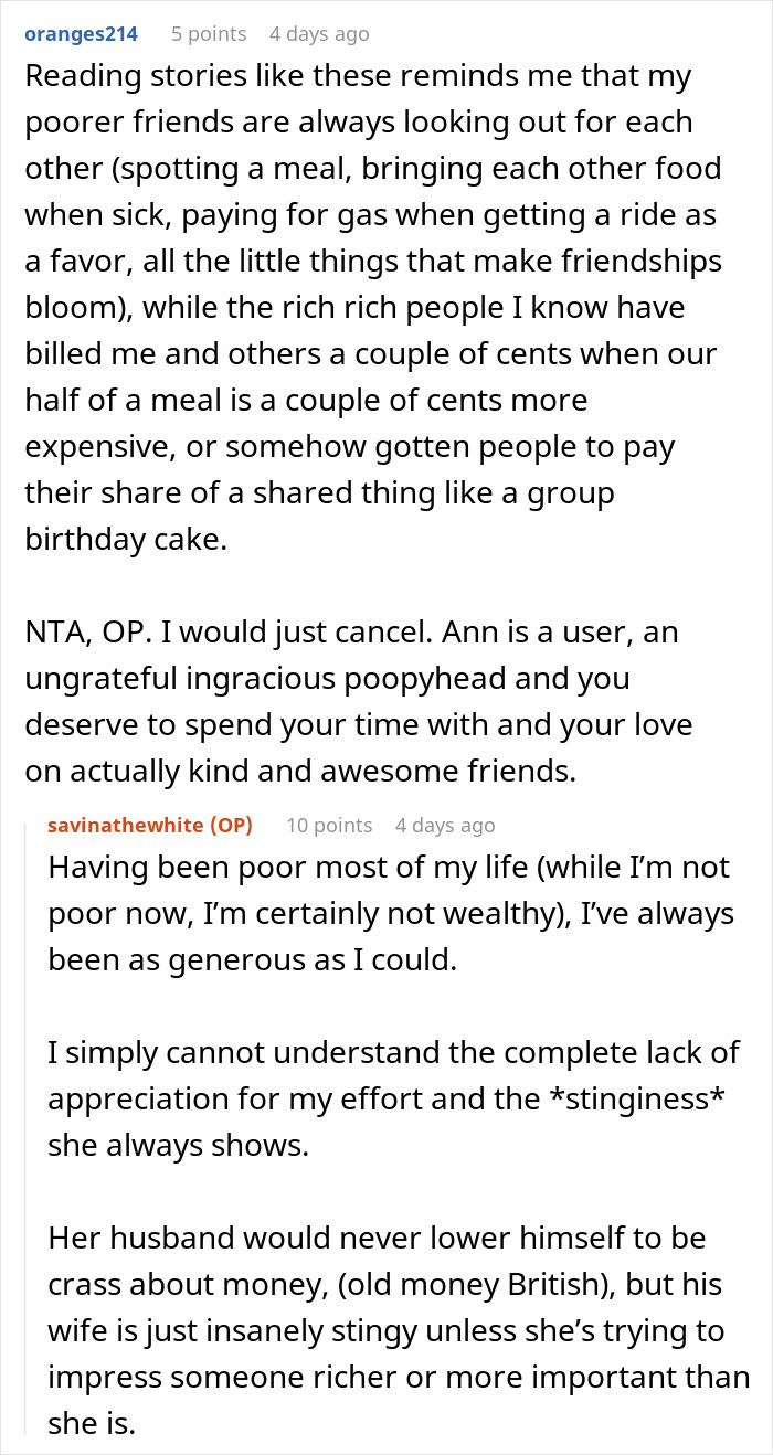 Woman Balks Out Of Thanksgiving After Friend’s Demands Turn “Toxic And Manipulative” Woman Balks Out Of Thanksgiving After Friend’s Demands Turn “Toxic And Manipulative”