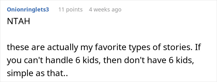SIL Expects Child-Free Woman To Help Her Out With 6 Kids: "Every Time I Would Say No"