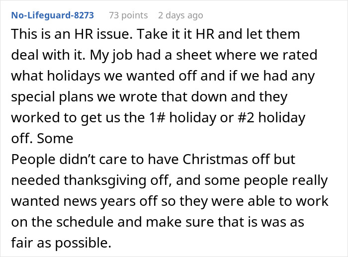 Mom Wants Coworker To Cover Her On Holiday Because She Doesn&rsquo;t Have Kids, Gets A Reality Check