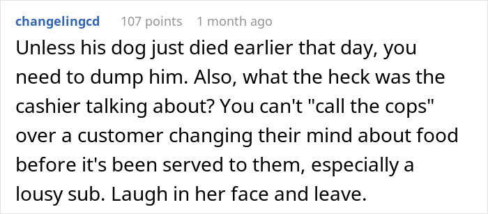 &ldquo;I Think That I Have To Break Up With My Fianc&eacute; After He Embarrassed Me In Public Over A Sandwich&rdquo;