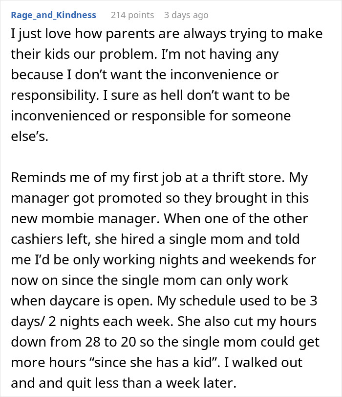 Man Furious At Childfree Coworker For Ruining His Paternity Leave, Gets A Reality Check Man Furious At Childfree Coworker For Ruining His Paternity Leave, Gets A Reality Check