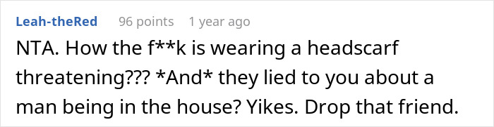 Friend’s Mom Freaks Out Over Hijab-Wearing Teen, Has Panic Attack After She Refuses To Take It Off Friend’s Mom Freaks Out Over Hijab-Wearing Teen, Has Panic Attack After She Refuses To Take It Off