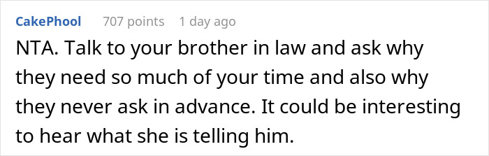Widowed Dad Is Offended And Hurt By Sister’s Comment, Refuses To Babysit For Her Widowed Dad Is Offended And Hurt By Sister’s Comment, Refuses To Babysit For Her