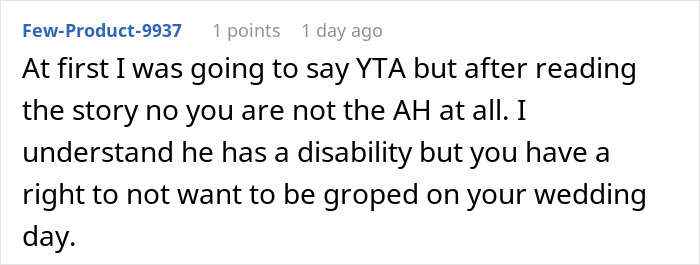 &ldquo;AITA For Not Wanting My Disabled Cousin At My Wedding?&rdquo;