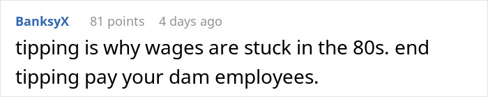 Diner Starts Debate After Waiter Rejects $25 Tip: &ldquo;Tipping Culture Has Gotten Out Of Hand&rdquo;