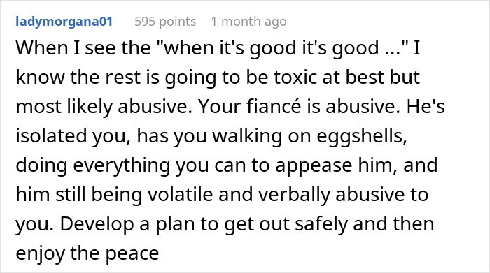 &ldquo;I Think That I Have To Break Up With My Fianc&eacute; After He Embarrassed Me In Public Over A Sandwich&rdquo;