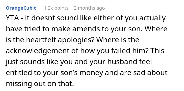 “My Husband Is Heartbroken”: Son Refuses To Pay Dad’s Bills After Harsh Punishment In His Teens “My Husband Is Heartbroken”: Son Refuses To Pay Dad’s Bills After Harsh Punishment In His Teens