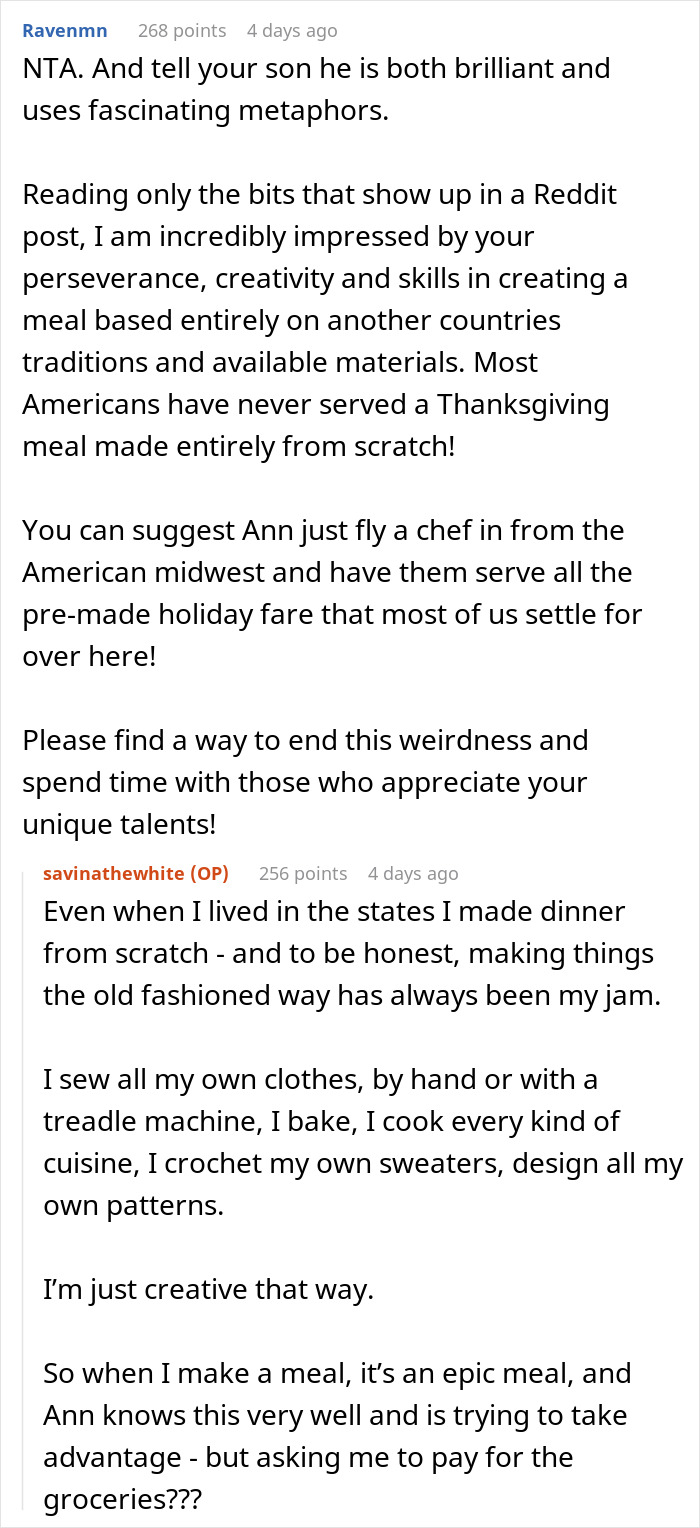 Woman Balks Out Of Thanksgiving After Friend’s Demands Turn “Toxic And Manipulative” Woman Balks Out Of Thanksgiving After Friend’s Demands Turn “Toxic And Manipulative”