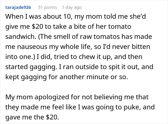 Mom Knows Daughter Can’t Eat Meat, Forces Her To Still Do It And Faces The Consequences Mom Knows Daughter Can’t Eat Meat, Forces Her To Still Do It And Faces The Consequences