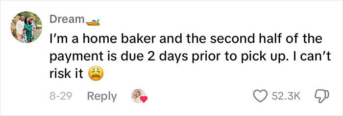 Woman Bails On Her $50 Cake Order Out Of Random, Misunderstood Spite