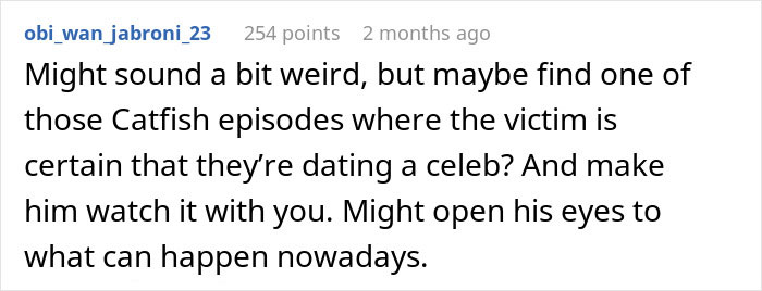 Comment discussing deepfake scams involving celebrities and the need for awareness. Comment discussing deepfake scams involving celebrities and the need for awareness.