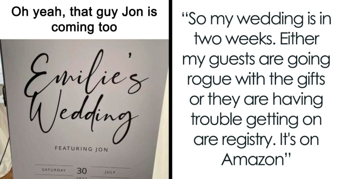 30 Soon-To-Be Married People Exposed For Their Sense Of Entitlement (New Pics)