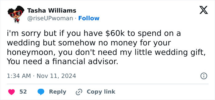 Couple Get $3000 In Gifts From Their $60k Wedding: "We're Freaking Out And Really Devastated"