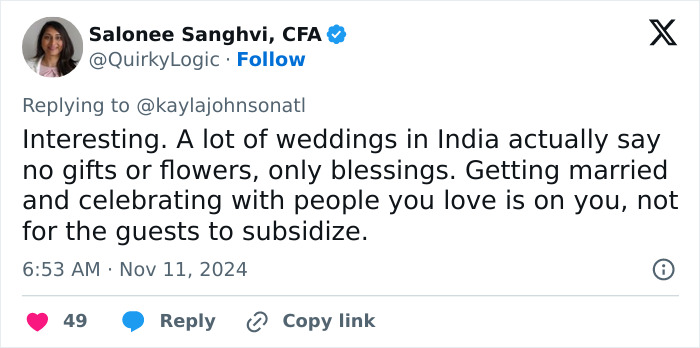 Couple Get $3000 In Gifts From Their $60k Wedding: "We're Freaking Out And Really Devastated"