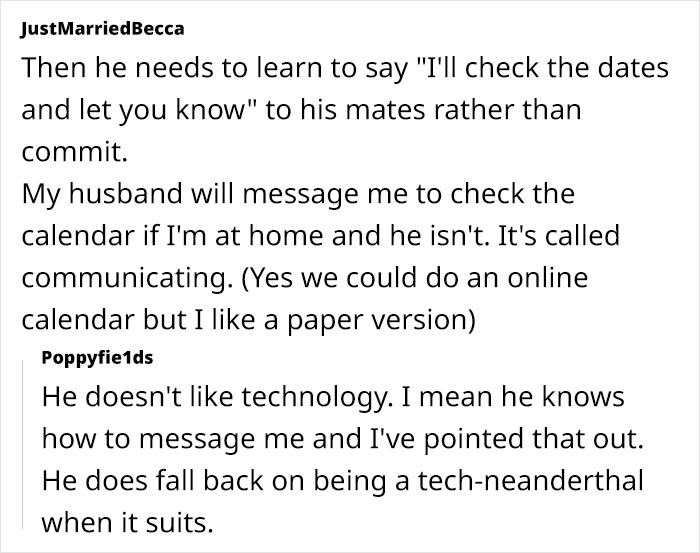 Husband Expects Wife To Pander To His Last-Minute Whims, Abandon Her Plans, She Vents Online