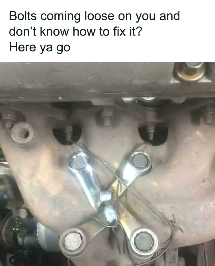 Them Bolts Ain’t Going Anywhere Any Time Soon