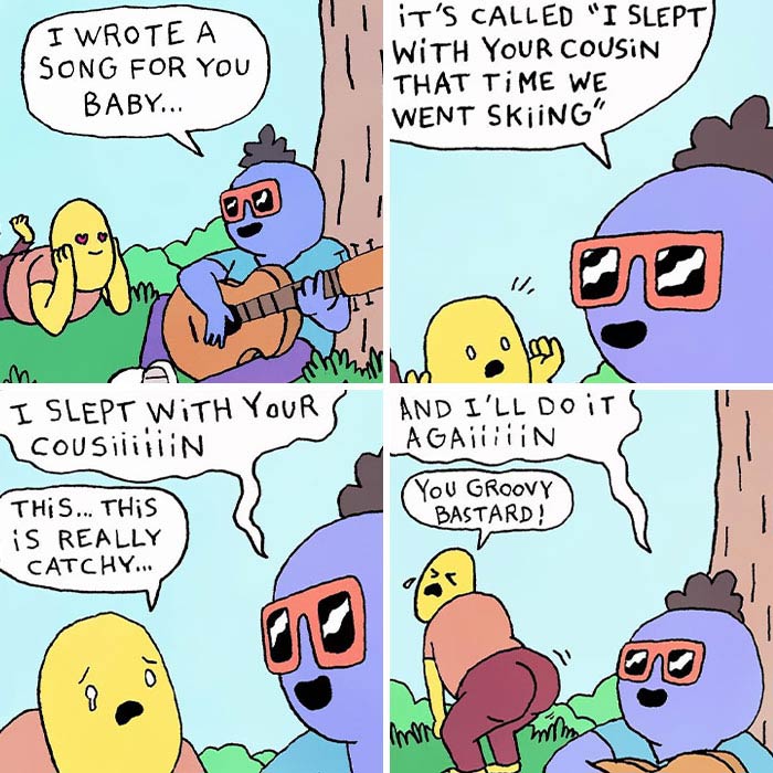 Embracing Life’s Absurdity: 30 New Comics By Pierre Mortel