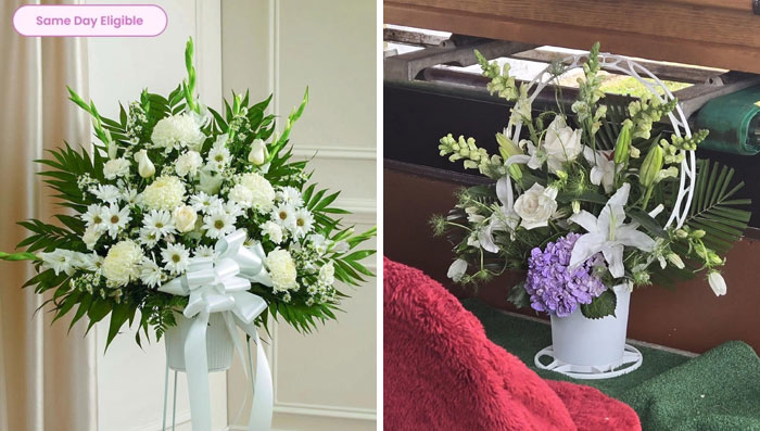 The Funeral Flowers That Were Delivered For My Mil Funeral vs. What I Ordered