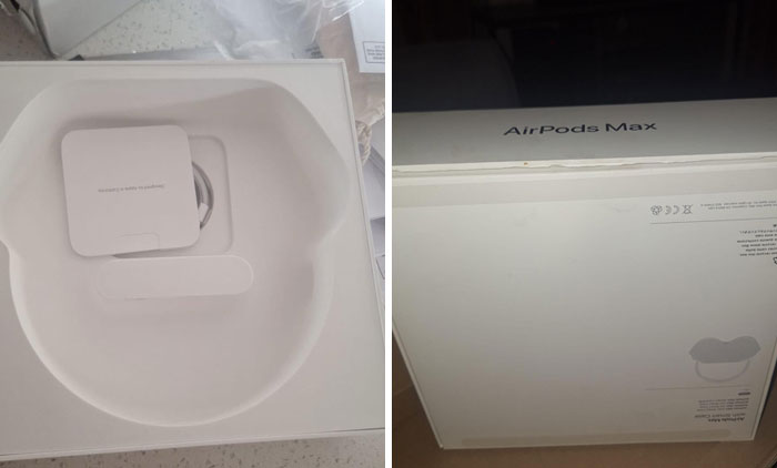 Ordered Airpod Maxes And Got Delivered An Empty Box. I Leave The Country Before I Can Get A New One
