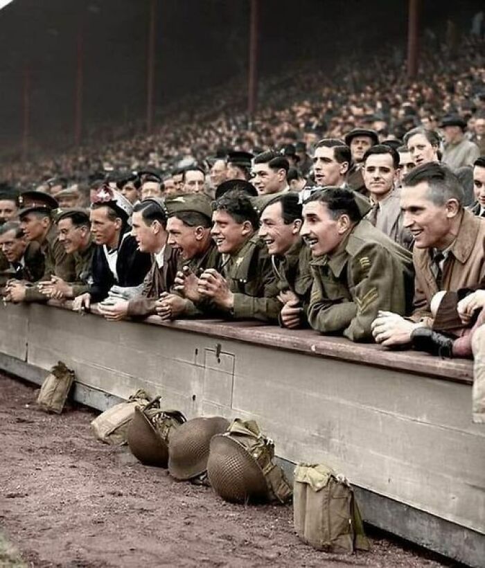 England V Scotland At Wembley 1943!
