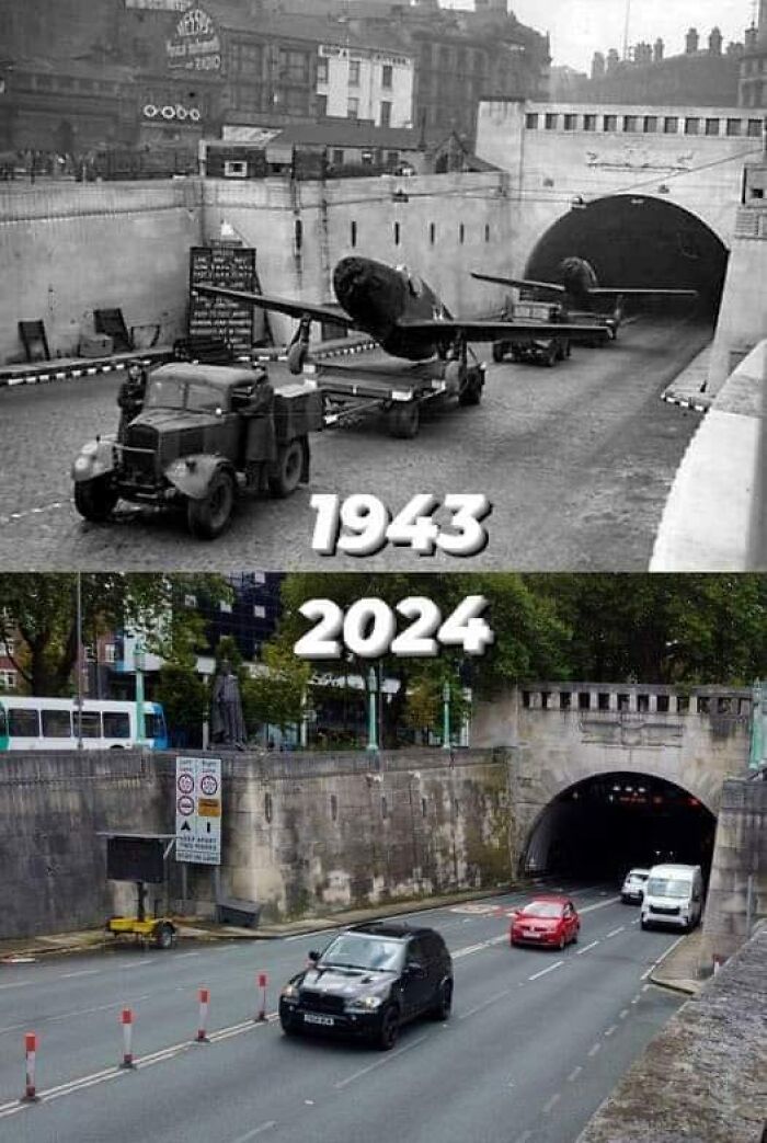 Queensway Tunnel From 1943 To 2024