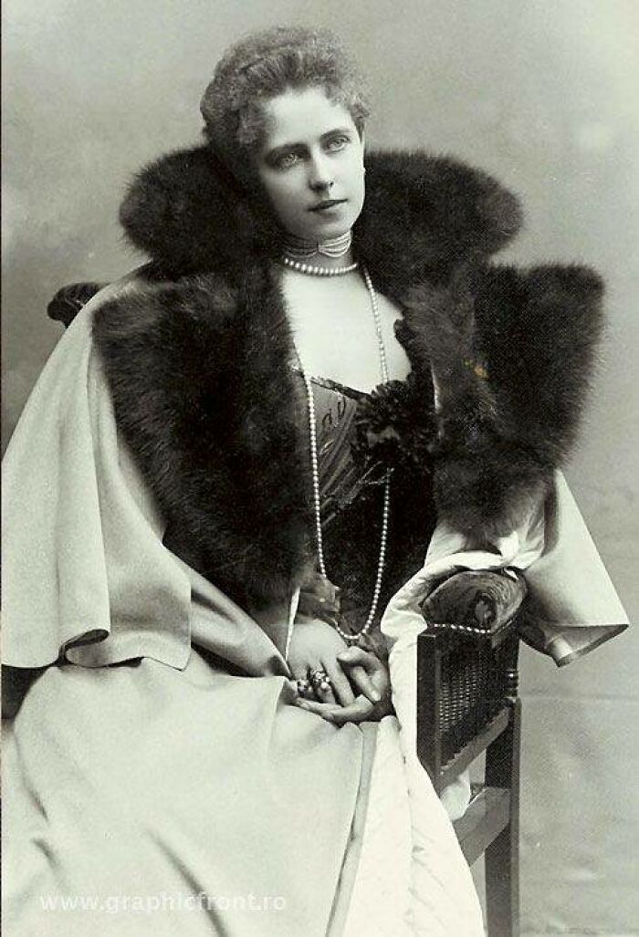 Princess Marie Of Edinburgh, Future Queen Of Romania, Circa 1890s