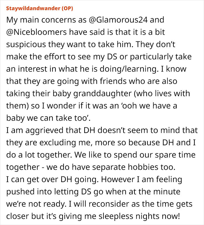 In-Laws Are Excluding Woman From Family Vacation, Don&rsquo;t See How It&rsquo;s Unfair