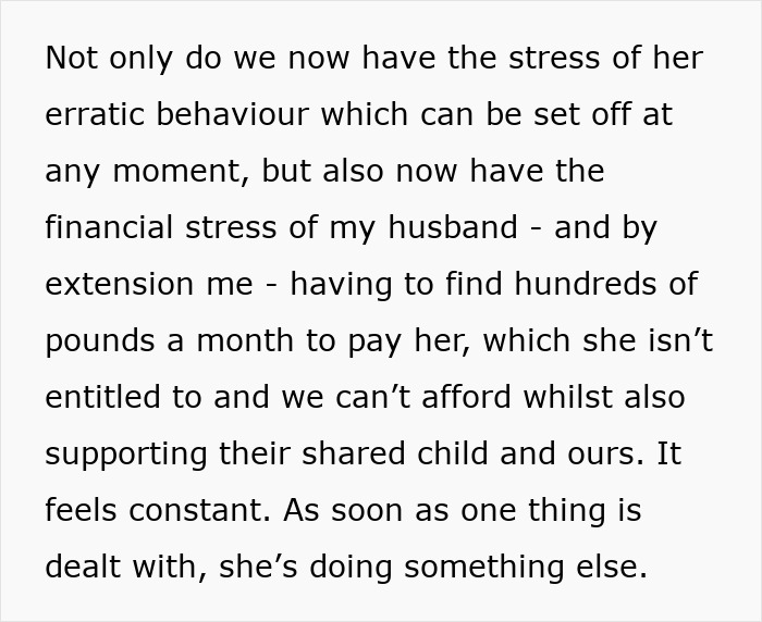 Woman At Her Wits&rsquo; End Due To Husband's Ex's Abusive And Terrible Behavior, Wonders What To Do