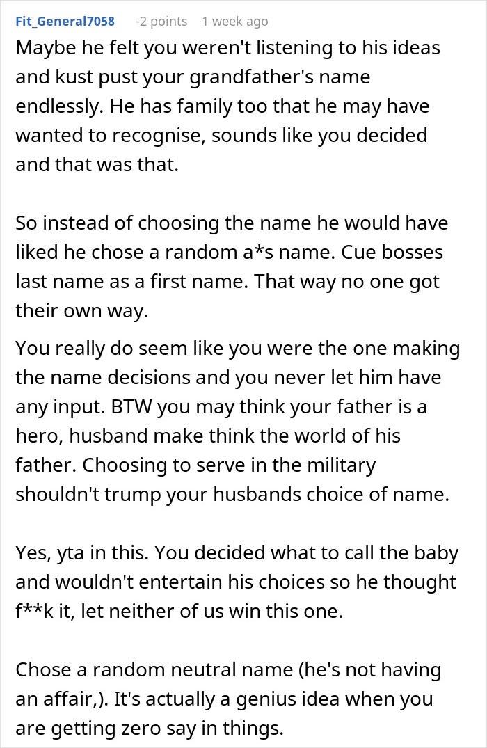 Woman Plans To Divorce Husband For Changing Their Son&rsquo;s Name Behind Her Back