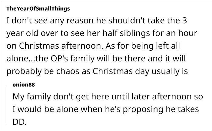 Hubby Suggests Wife Stay At Home While He Spends Xmas With His Ex And Their Kids, Wife Flabbergasted