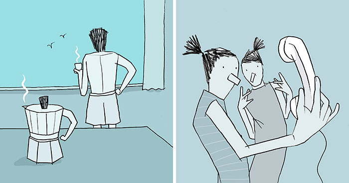 20 New Wordless Thought-Provoking Illustrations By Israeli Artist