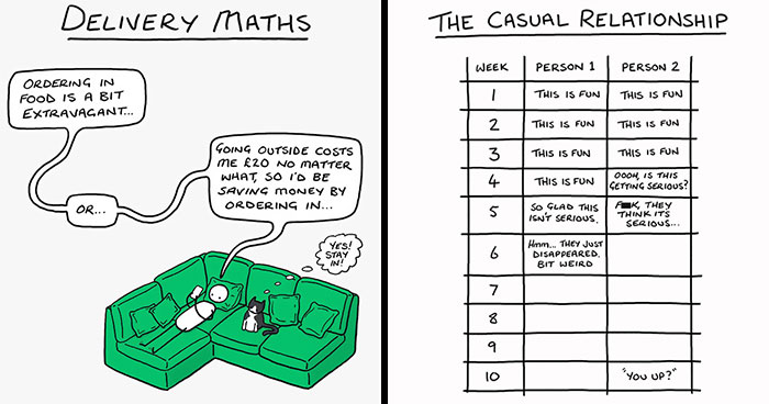 37 Sharp-Witted Illustrations By Chaz Hutton That Might Make You Chuckle And Relate (New Pics)