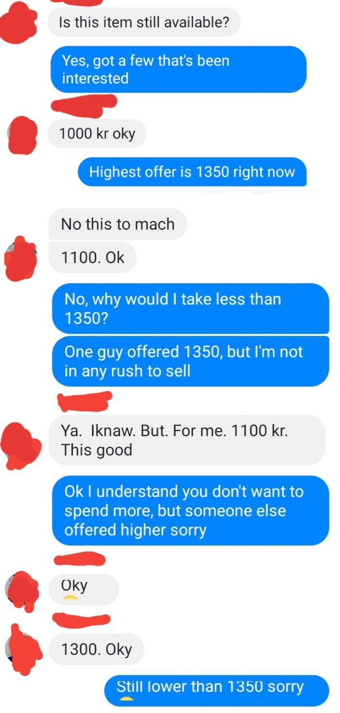 Price Negotiating On Marketplace