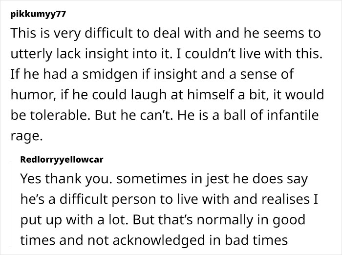 Wife&rsquo;s Had It Up To Here With Childish Hubby Treating Her Like A Servant, Ruining Fam Celebrations