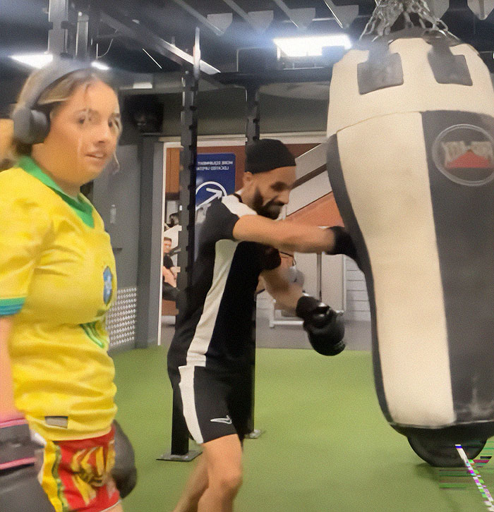 "Male Privilege": Man Interrupts Woman At The Gym To Use Punching Bag Himself, Sparks Outrage