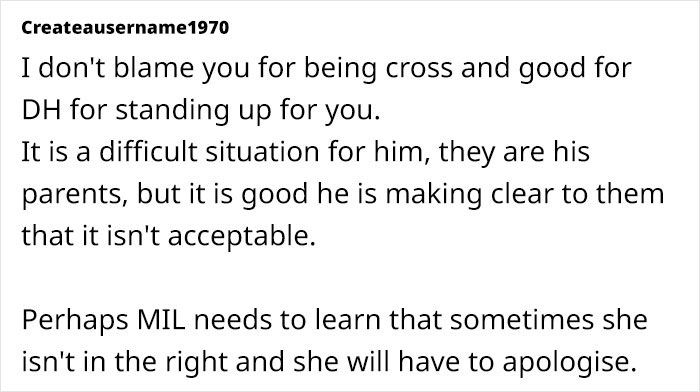 Text discussing the consequences of mistreatment and standing up to a difficult family situation.