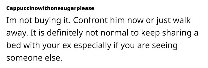 “I Feel So Unprotected”: GF Stumped To Find BF Still Shares Bed With Ex “Platonically,” Ends Things “I Feel So Unprotected”: GF Stumped To Find BF Still Shares Bed With Ex “Platonically,” Ends Things