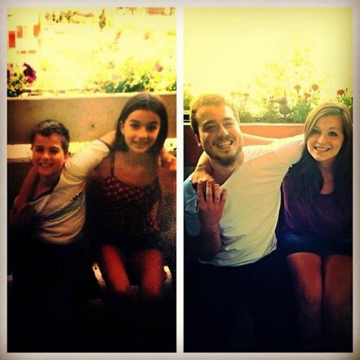 Me And My Brother, 2000 And 2015 The Bond Between A Brother And Sister Is A Special One, A Bond That Can Withstand The Test Of Time