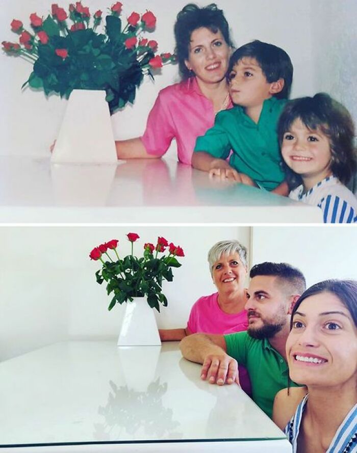 20+something Years Later We With Our Lovely Gorgeous Mom