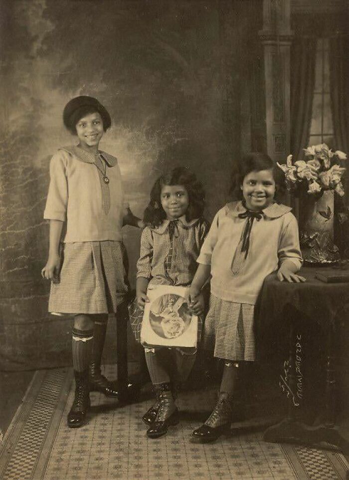 Tres hermanas, 1926, retrato de James Van Der Zee